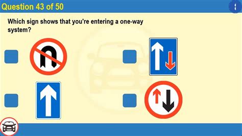 theory test in english